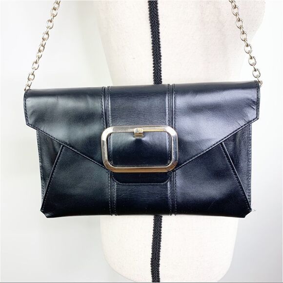 Banana Republic Freja Envelope Convertible Clutch - Black - Picture 3 of 10